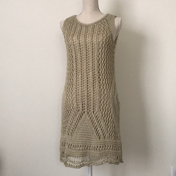 Zara Dresses | Zara Crochet Hand Knit Dress | Poshmark